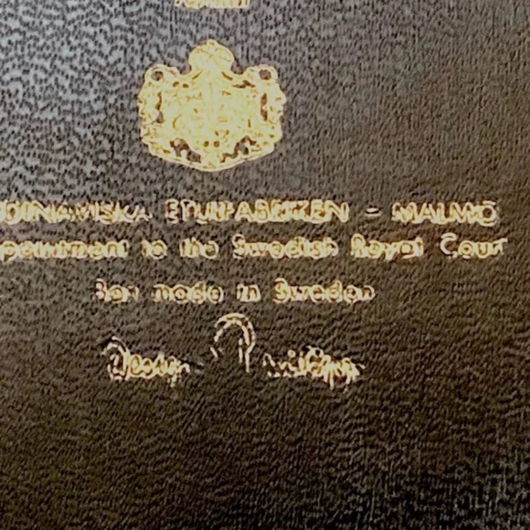 Vintage Swank Jewelry Box "Designer Philippe" Made in Sweden 🇸🇪 - Picture 3 of 7